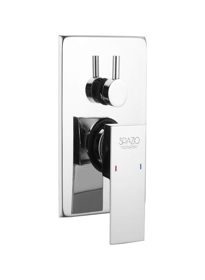 SPAZIO Brass 5 Way Complete Body of Single Lever Concealed, Mixers and for Bath and Shower System (Quarter Turn) Diverter Faucet - Image 2